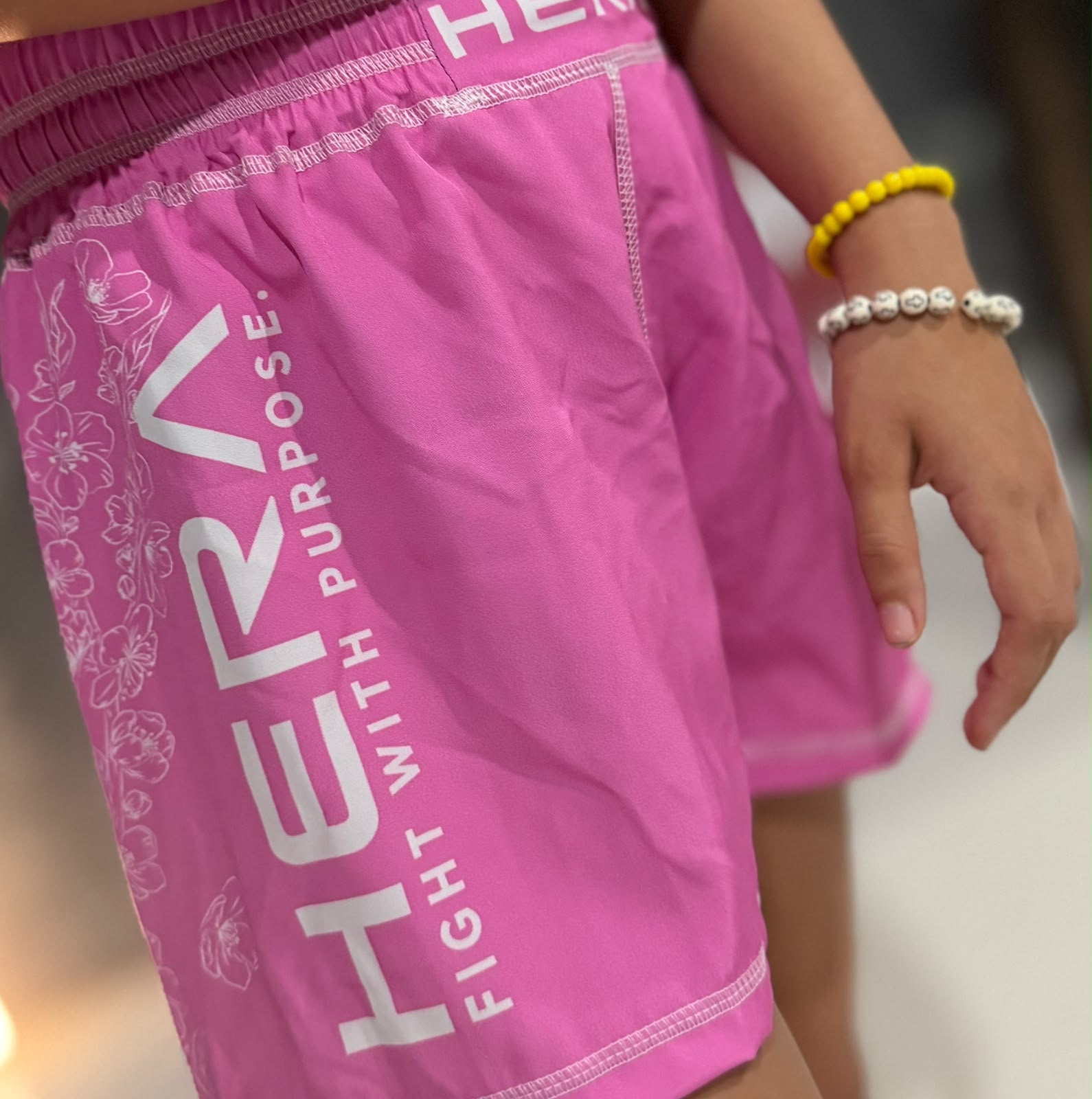 Short Rosa Infantil