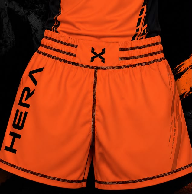 Short Laranja Infantil